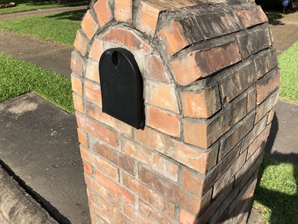 Brick Mailbox Repair in Schenectady