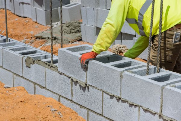 Concrete Blocks Installation in Schenectady