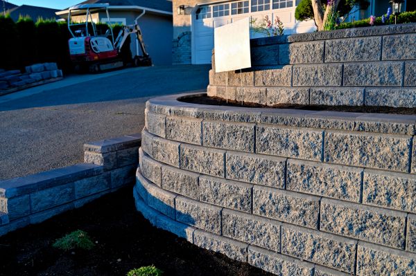 Stone Retaining Wall Repair in Schenectady